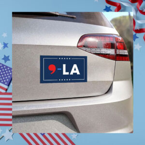 Official Comma La Kamala Harris Car Magnet