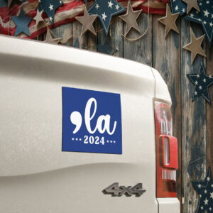 Official Comma-La Kamala Harris Car Magnets