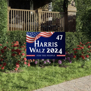 Official Kamala Harris Walz yard Sign 2024