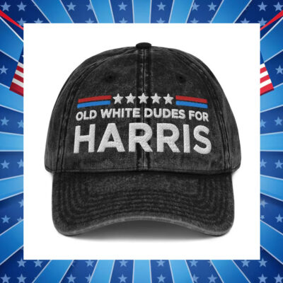 Old White Dudes For Harris Hat