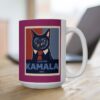 Politically Purrfect Cats for Kamala Harris 2024 President Mug