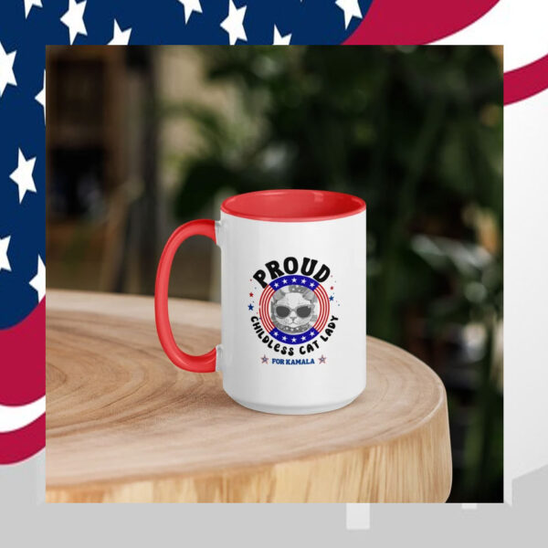 Proud Childless Cat Lady For Kamala Mug