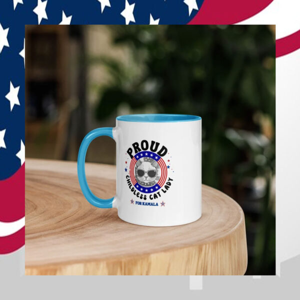 Proud Childless Cat Lady For Kamala Mug