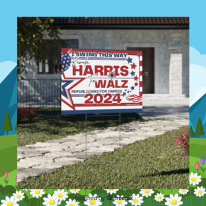 Republicans for Harris | Harris Walz 2024 Yard Sign