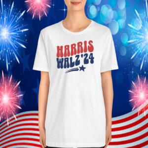Retro Kamala Tee, Political Gifts, Harris Walz 24 T-Shirt