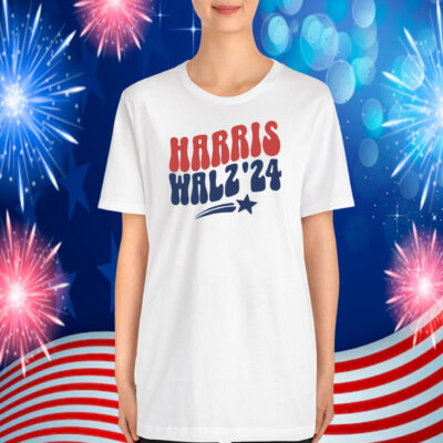 Retro Kamala Tee, Political Gifts, Harris Walz 24 T-Shirt