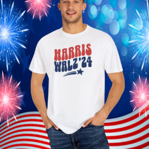 Retro Kamala Tee, Political Gifts, Harris Walz 24 T-Shirt