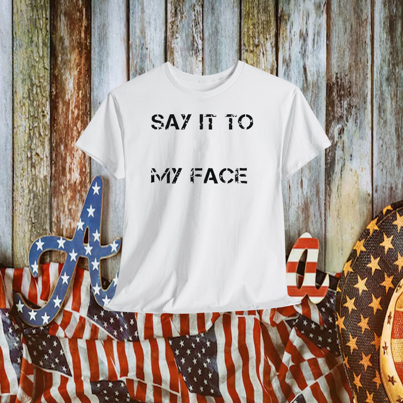 Say It To My Face Kamala Harris President Debate Shirts