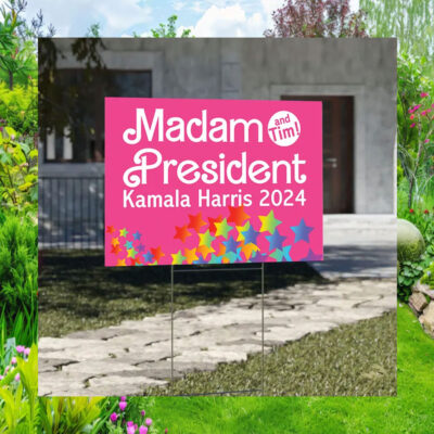 Sweet Kamala Harris Yard Sign