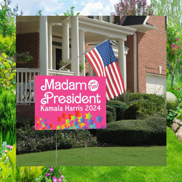 Sweet Kamala Harris Yard Sign