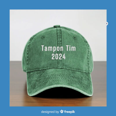 Tampon Tim Embroidery Hat