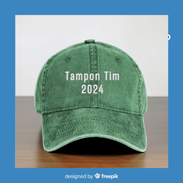 Tampon Tim Embroidery Hat