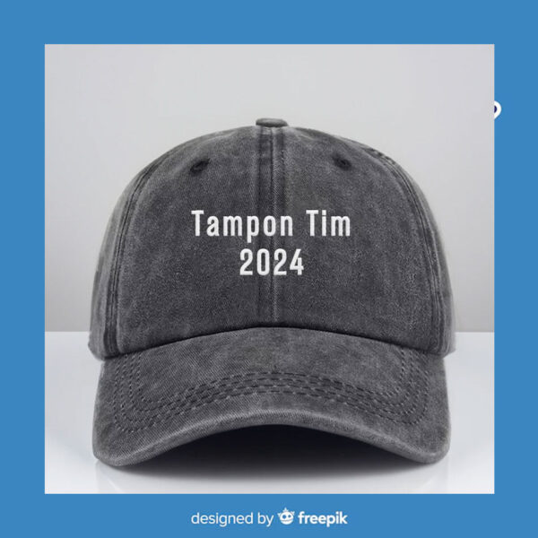 Tampon Tim Embroidery Hat