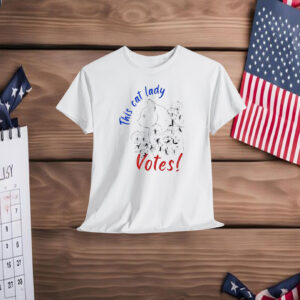 This Cat Lady Votes Shirt, Kamala Harris T-shirt, Cute Political Shirt
