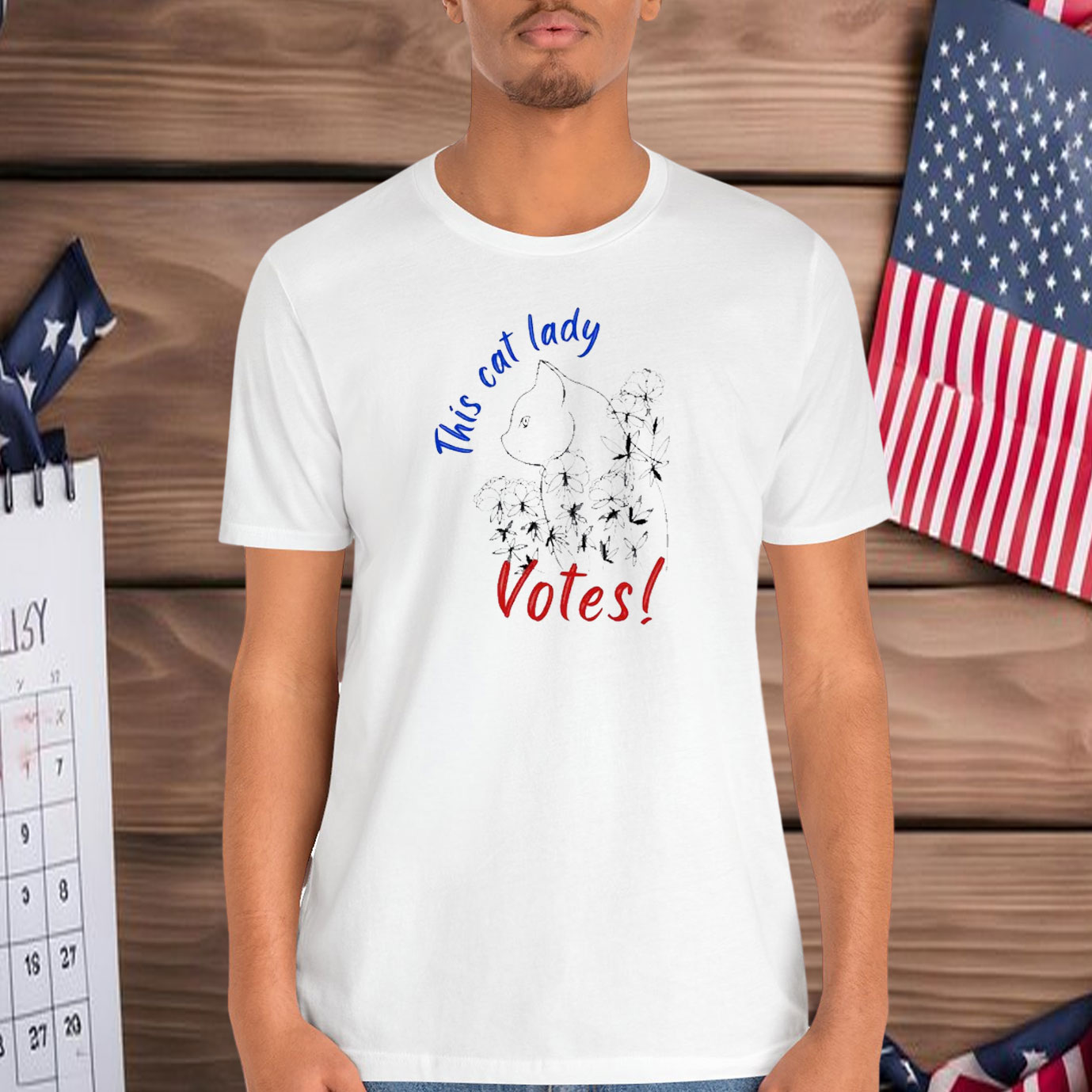 This Cat Lady Votes Shirt, Kamala Harris T-shirt, Cute Political Shirt
