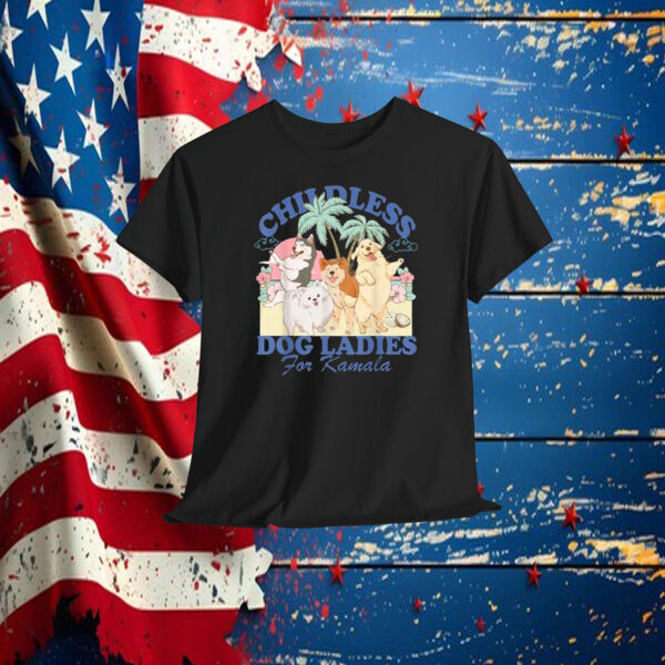 This Childless Dog Lady is Voting Kamala-Harris 2024 Shirt