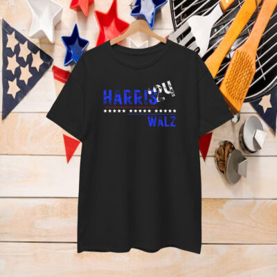 Unique Front and Back Design Harris Walz 2024 T-Shirt