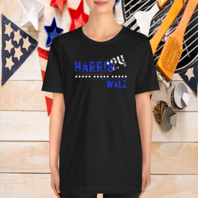 Unique Front and Back Design Harris Walz 2024 T-Shirt