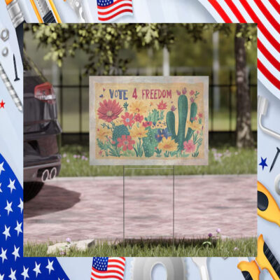 VOTE FOR FREEDOM Kamala Yard Sign