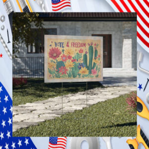 VOTE FOR FREEDOM Kamala Yard Sign