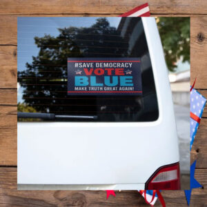 Vote Blue Harris Walz 2024, Kamala Harris Bumper Sticker