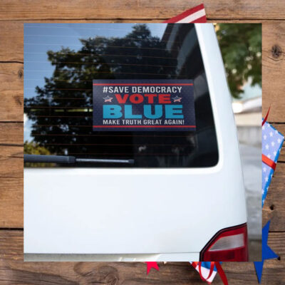 Vote Blue Harris Walz 2024, Kamala Harris Bumper Sticker