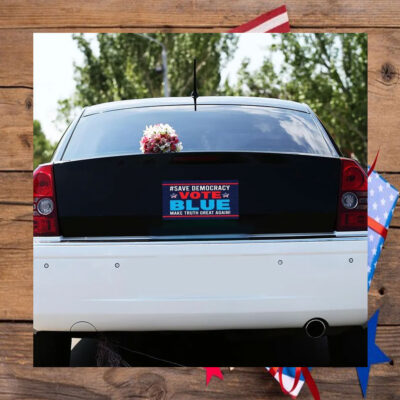 Vote Blue Harris Walz 2024, Kamala Harris Bumper Sticker