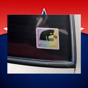 Vote Cat Lady Kamala Nov.5,2024 Sticker