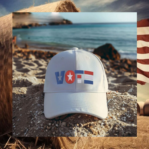 Vote Embroidered Hat
