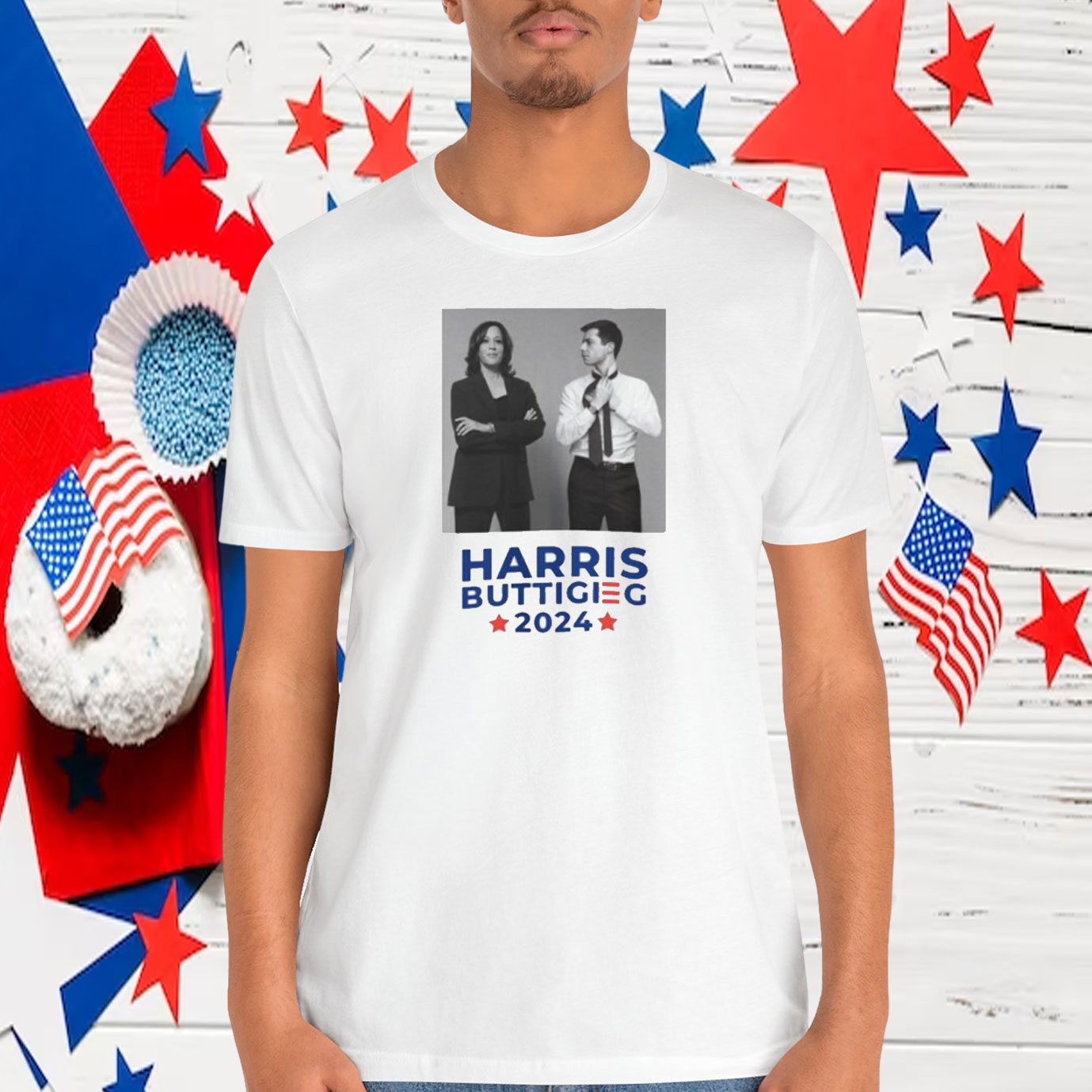 Vote Harris Buttigieg 2024 Shirt