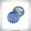 Vote Harris Walz 2024 Custom Pin Buttons