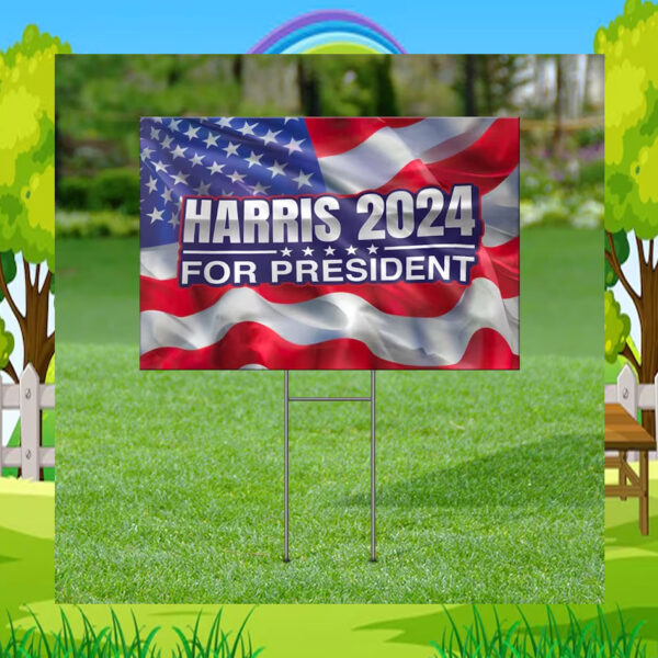 Vote Kamala Harris 2024 Yard Sign, Kamala Harris 2024 Yard Signs