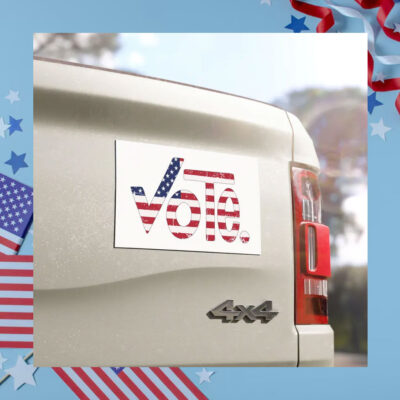 Vote Kamala Harris Walz Car Magnet 2024