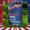 Vote Move Forward Harris Walz Flag