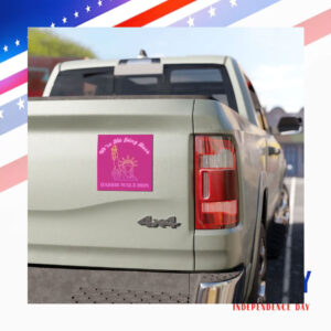 We're Not Going Back Kamala Harris Walz 2024 President Election Car Magnet