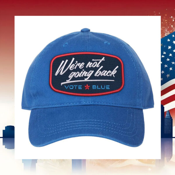 We're Not Going Back Vote Blue Hat