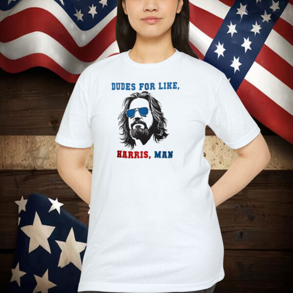 White Dudes for Harris White Men for Kamala Harris for President Shirt
