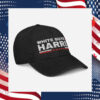 White Guys For Harris Denim Cap