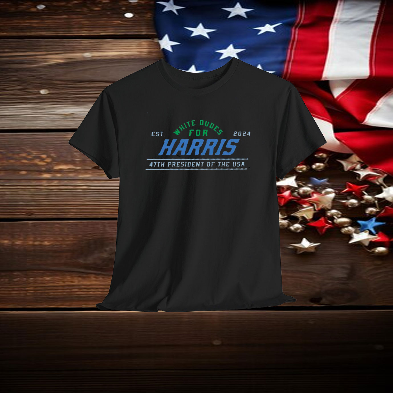 White dudes for Harris 2024 voting Shirt