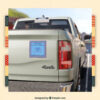 Wyoming WY We're Not Going Back Kamala Harris Walz 2024 President Election Car Magnet