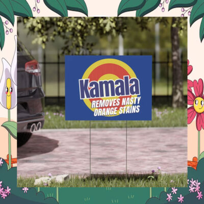 Yard sign Kamala Harris - Tim Walz for president