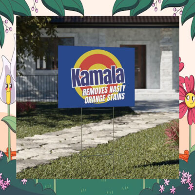 Yard sign Kamala Harris - Tim Walz for president
