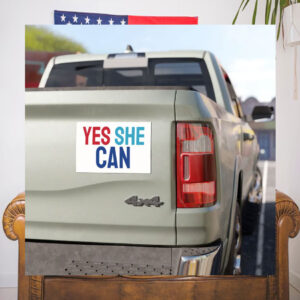 Yes She Can Bumper Magnet