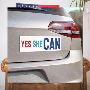 Yes She Can Bumper Magnet
