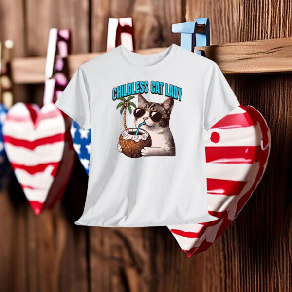 childless cat ladies shirt, kamala coconut Shirt