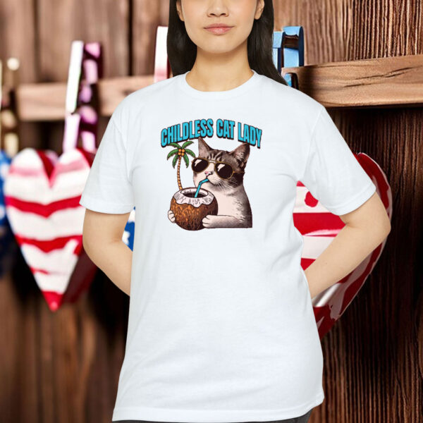 childless cat ladies shirt, kamala coconut Shirt