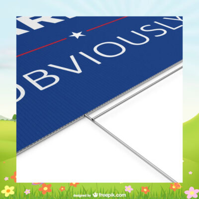 2024 Harris Obviously Yard Sign