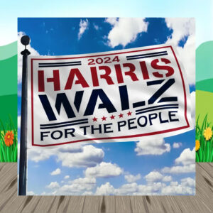 2024 Harris Walz For The People Flag