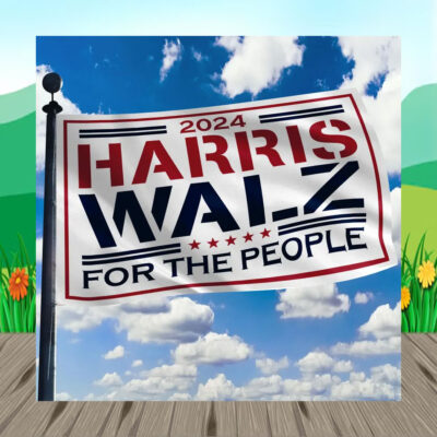 2024 Harris Walz For The People Flag