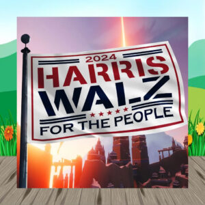 2024 Harris Walz For The People Flag